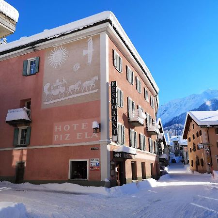 Historisches Hotel Piz Ela Bergün Zewnętrze zdjęcie