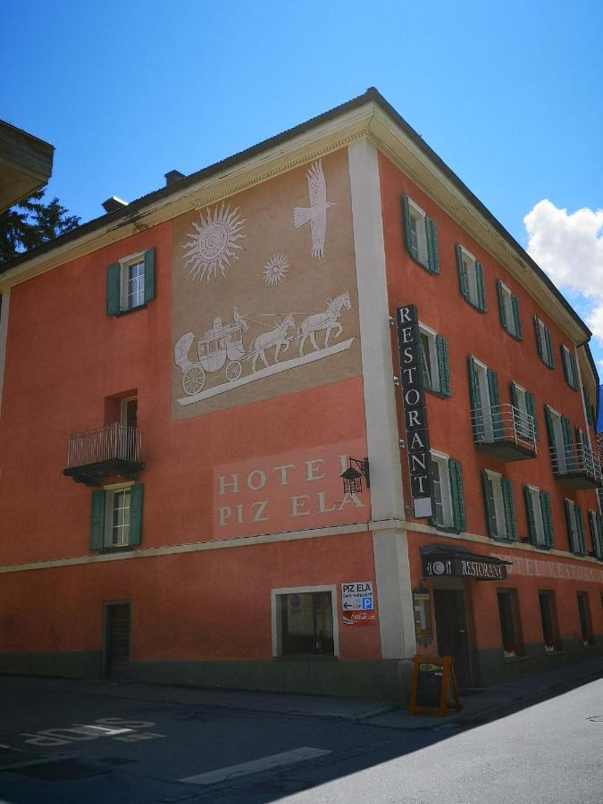 Historisches Hotel Piz Ela Bergün Zewnętrze zdjęcie